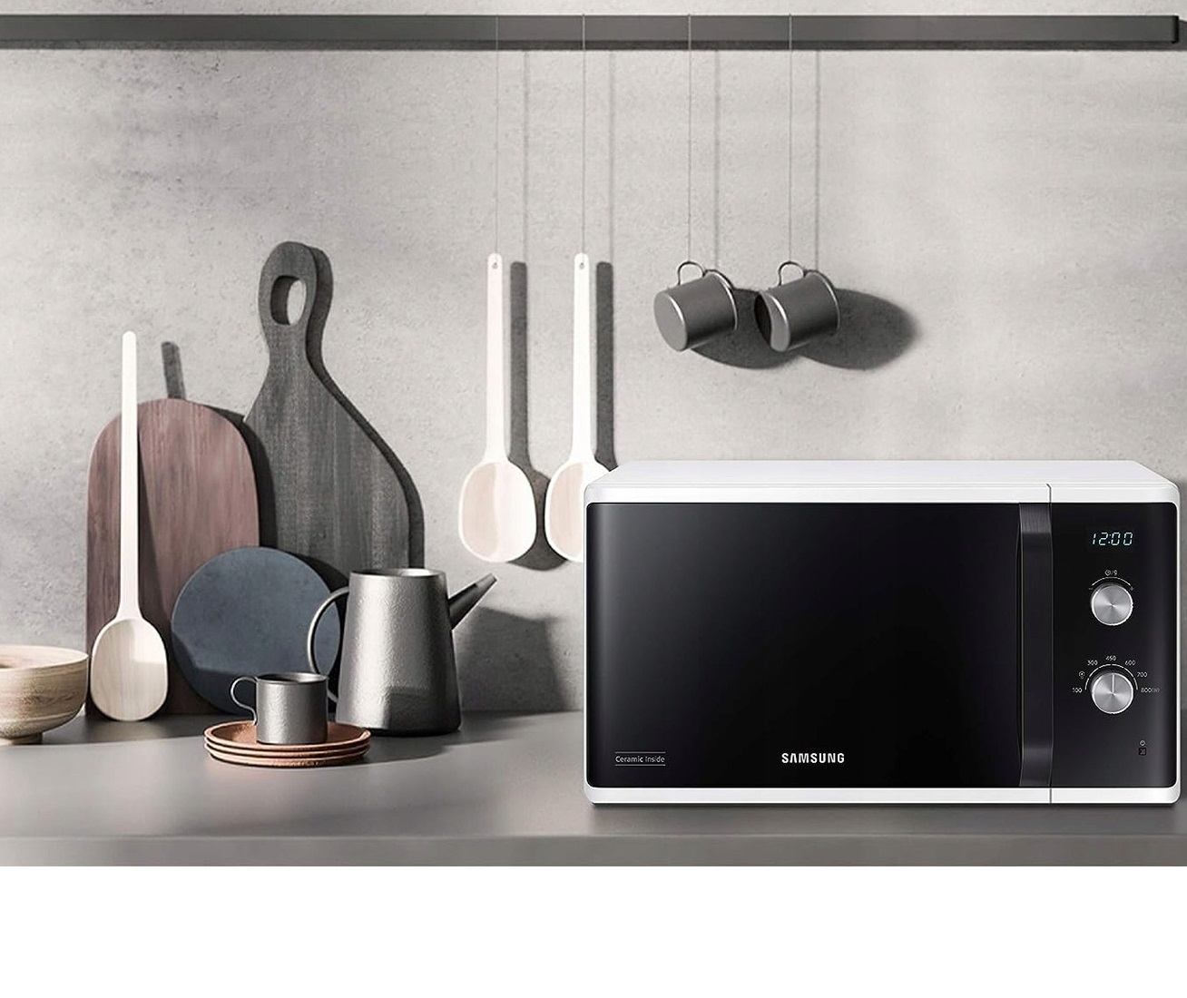 Мікрохвильова Пекти Samsung MS23K3614AW:  ідеальний помічник для вашої Кухні